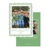 Holly Border Holiday Card