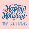 Happy Holidays Gift Tag