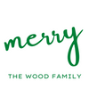 Merry Holiday Gift Tag