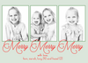 Merry Merry Merry Holiday Card