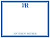 Initial and Name Stationery
