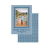 Blue Frame Holiday Card
