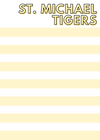 School Stripe Notepads