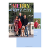 Rainbow Merry Christmas Holiday Card