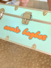Camp Trunk One Sheet Vinyl Ombre Stripe