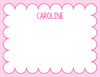Scalloped Stationery