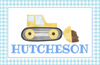 Bulldozer Placemat