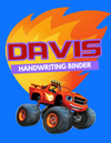 Handwriting Binder - For Three and Under Boys