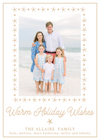 Seashell Holiday Card