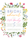 Wildflower Bridal Invitation