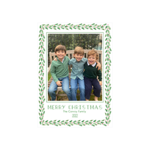  Holly Border Holiday Card