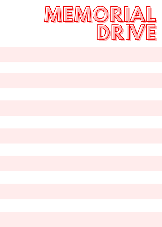 School Stripe Notepads