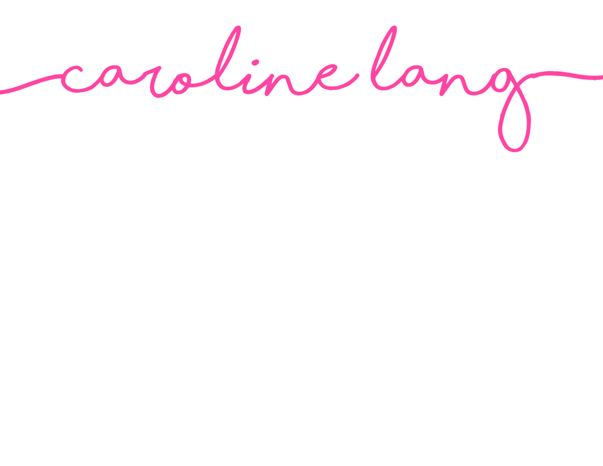 Script Name Stationery – Scribbled Designs