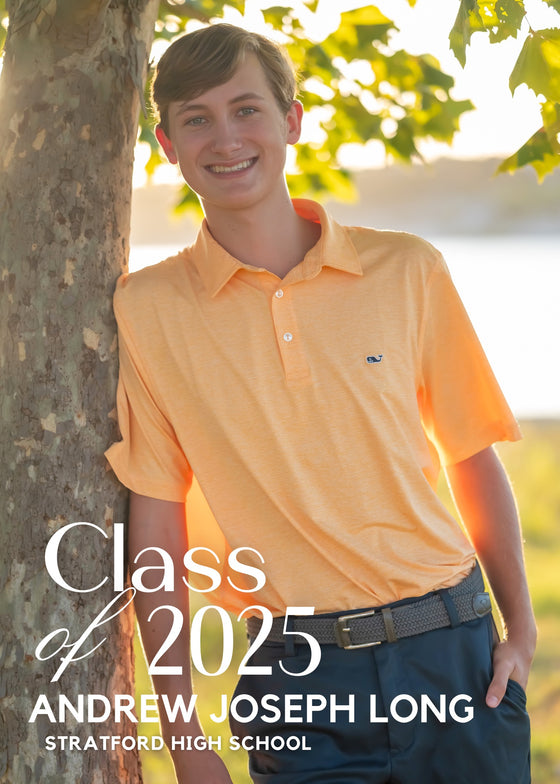 Graduation Announcement Full Picture Front