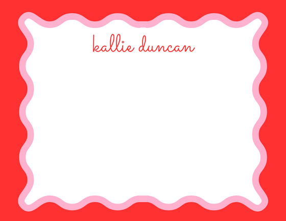 Squiggle Stationery