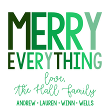  Merry Everything Holiday Gift Tag