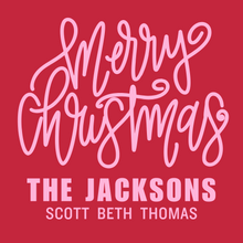  Colored Merry Christmas Gift Tag