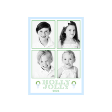 Holly Jolly Wreath Holiday Card