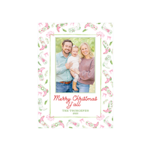  Pink Cowboy Boots Holiday Card