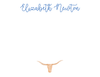 Watercolor Longhorn Stationery