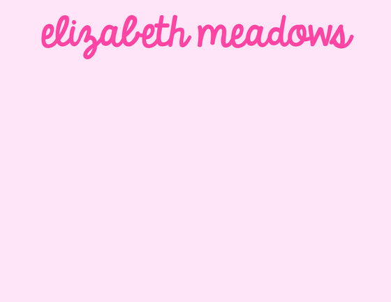 Bold Script Monochrome Stationery