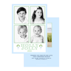Holly Jolly Wreath Holiday Card