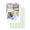 Pink Garland Holiday Card