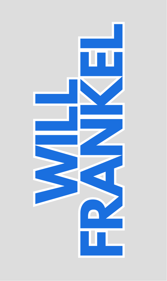 Name Outline Bag Tag