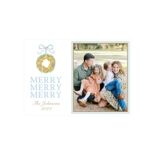  Citrus Wreath Horizontal Holiday Card