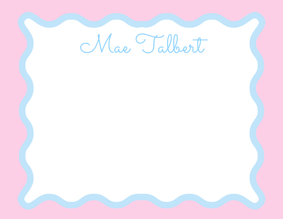 Squiggle Stationery
