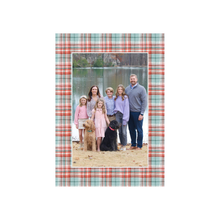  Green & Red Plaid Holiday Card