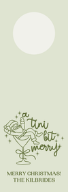 A Tini Bit Merry Wine Tags