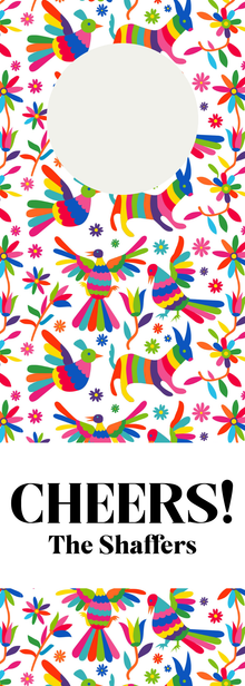  Otomi Cheer Wine Tags