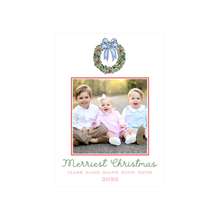  Merriest Christmas Scene Holiday Card