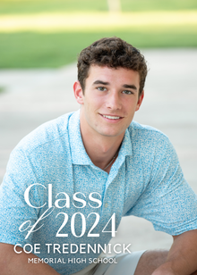  Graduation Announcement Full Picture Front