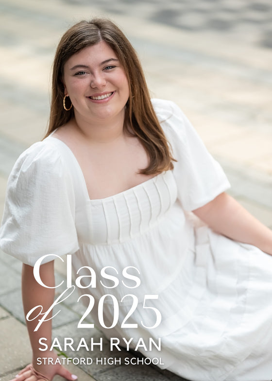 Graduation Announcement Full Picture Front