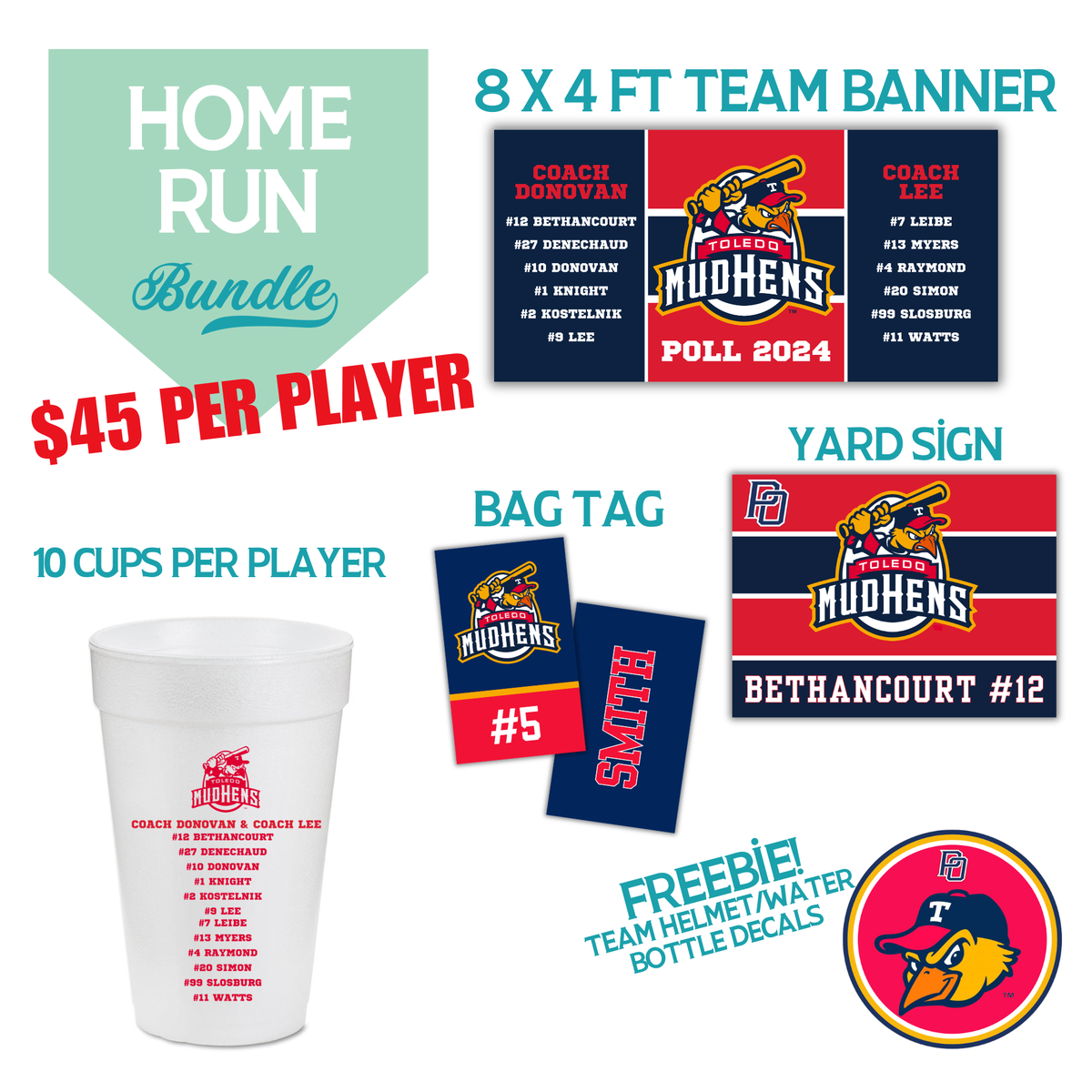 Home Run Razor Bundle Home Run Sports Bundle – Scribbled Designs