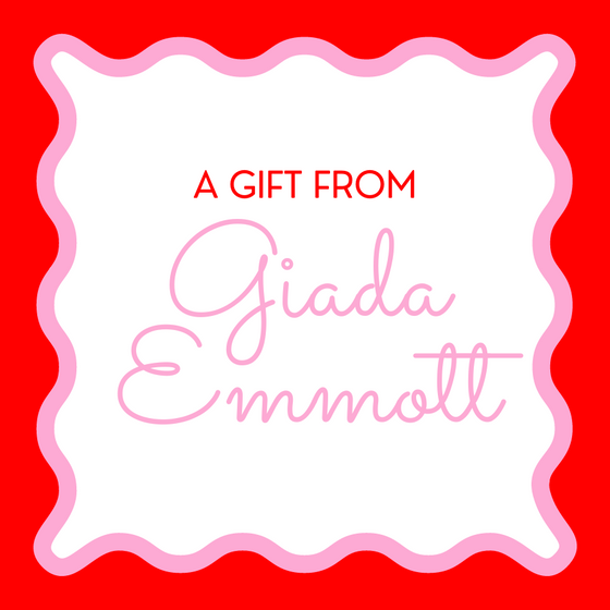 Squiggle Gift Tag