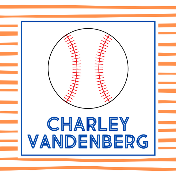 Baseball Gift Tag