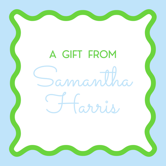 Squiggle Gift Tag