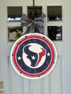 Astros & Texans Fan Reversible Door Sign