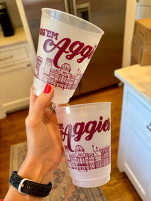  Gig Em Aggie Wrap Cup (sleeve of 10)