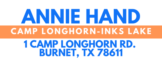 Camp Return Address Label