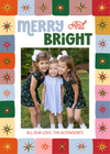 Merry & Bright Checkered Card