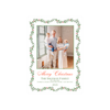 Holly Garland Christmas Card