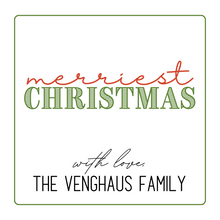  Merriest Christmas Holiday Gift Tag