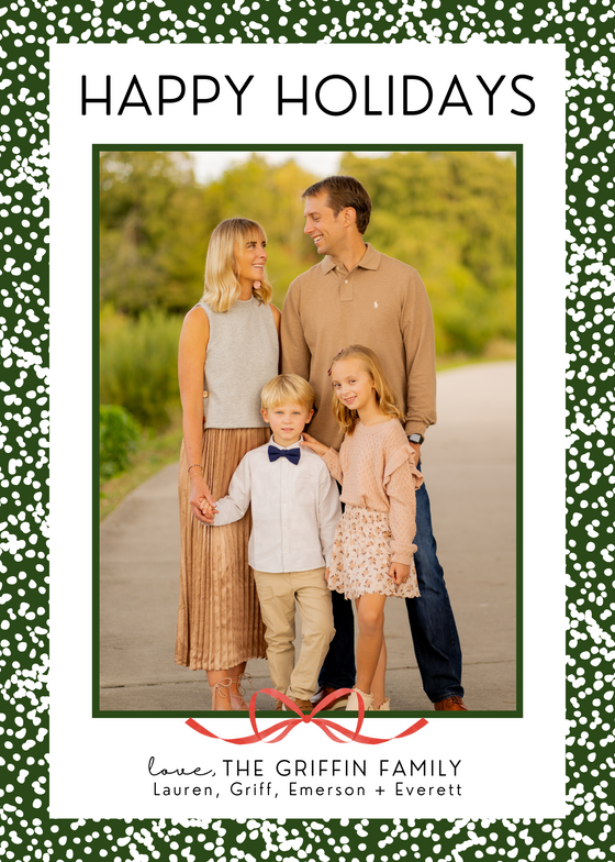 Twinkling Lights Holiday Card