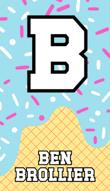  ice cream bag tag