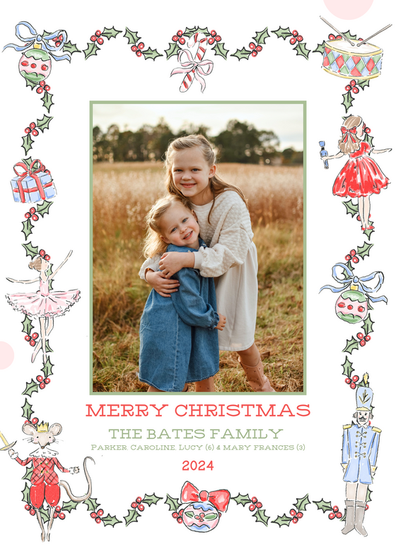 Nutcracker Holiday Card