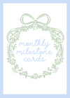 Baby Boy Milestone Cards
